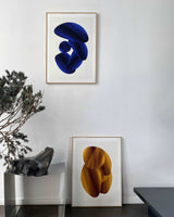 Blue Velvet - high-quality limited edition art print poster by - Maison Charlot