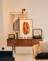 Golden Velvet - high-quality limited edition art print poster by - Maison Charlot