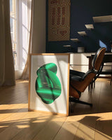 Green Velvet - high-quality limited edition art print poster by - Maison Charlot