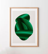 Green Velvet - high-quality limited edition art print poster by - Maison Charlot