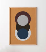 Les Orbes n°1 - high-quality limited edition art print poster by - Maison Charlot