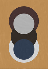 Les Orbes n°1 - high-quality limited edition art print poster by - Maison Charlot