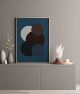 Les Orbes n°2 - high-quality limited edition art print poster by - Maison Charlot