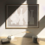 Les Structures - high-quality limited edition art print poster by - Maison Charlot