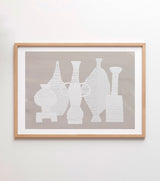 Les Structures - high-quality limited edition art print poster by - Maison Charlot