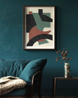 Order In Disorder - high-quality limited edition art print poster by - Maison Charlot