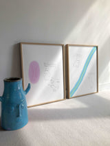 Pink Thing - high-quality limited edition art print poster by - Maison Charlot