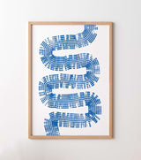 Sentier Zen - high-quality limited edition art print poster by - Maison Charlot