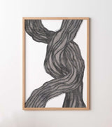 Silver Lining - high-quality limited edition art print poster by - Maison Charlot