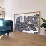 Silver Lining n°2 - high-quality limited edition art print poster by - Maison Charlot