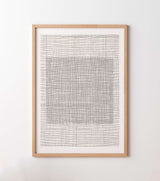 Square Illusion - high-quality limited edition art print poster by - Maison Charlot