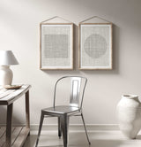 Square Illusion - high-quality limited edition art print poster by - Maison Charlot