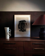 Visage - high-quality limited edition art print poster by - Maison Charlot