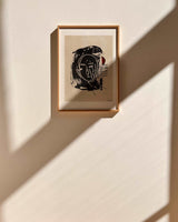 Visage - high-quality limited edition art print poster by - Maison Charlot