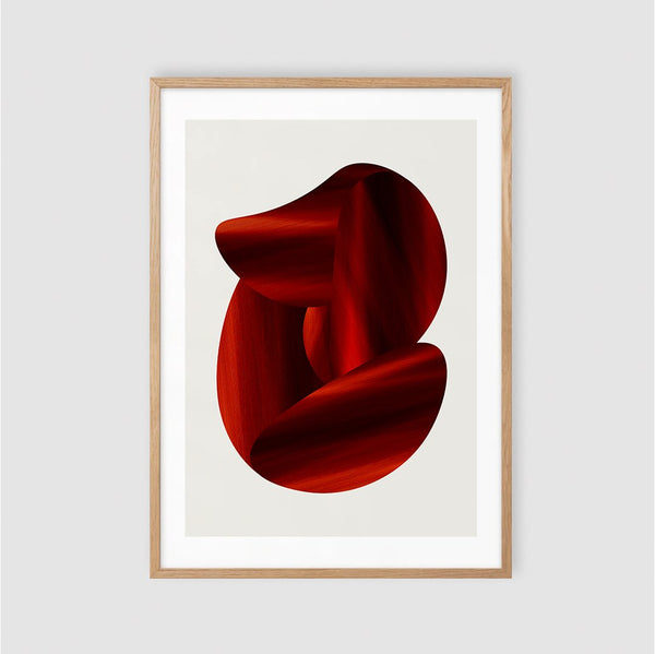 Red Velvet N°2 - high - quality limited edition art print poster by - Maison Charlot