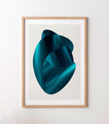 Turquoise Velvet - high - quality limited edition art print poster by - Maison Charlot