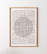 Circle Illusion - high-quality limited edition art print poster by - Maison Charlot