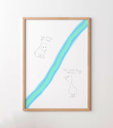 Go Around - high-quality limited edition art print poster by - Maison Charlot