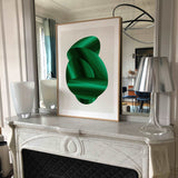 Green Velvet - high-quality limited edition art print poster by - Maison Charlot