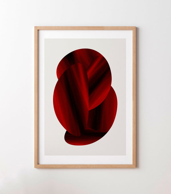 Red Velvet - high-quality limited edition art print poster by - Maison Charlot